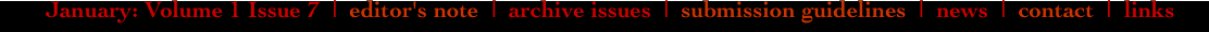 January: Volume 1 Issue 7